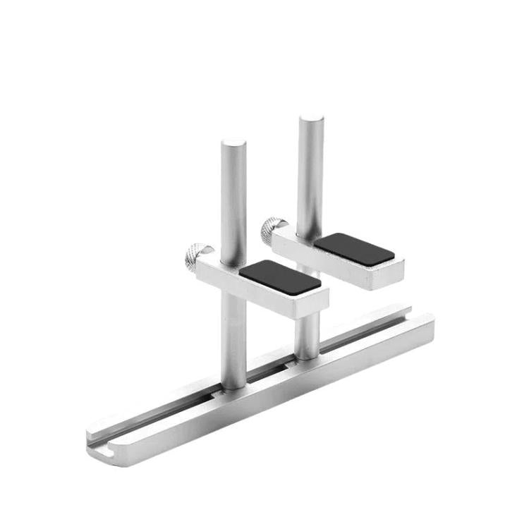 FinalCool Aluminum Alloy Adjustable Graphics Card Bracket Chassis Fan Position Graphics Holder Support, 8cm Black, 8cm Silver, 12cm Black, 12cm Silver