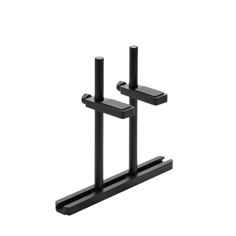 FinalCool Aluminum Alloy Adjustable Graphics Card Bracket Chassis Fan Position Graphics Holder Support, 8cm Black, 8cm Silver, 12cm Black, 12cm Silver