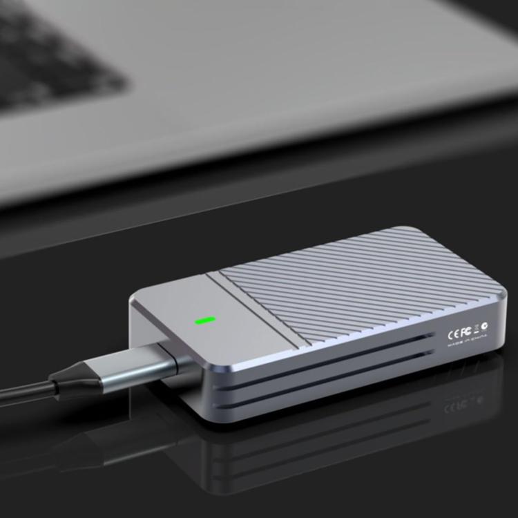 JEYI mSATA to USB 3.1 Type-C 6Gbps SSD Enclosure Adapter Case Aluminum External SSD Case, JEYI