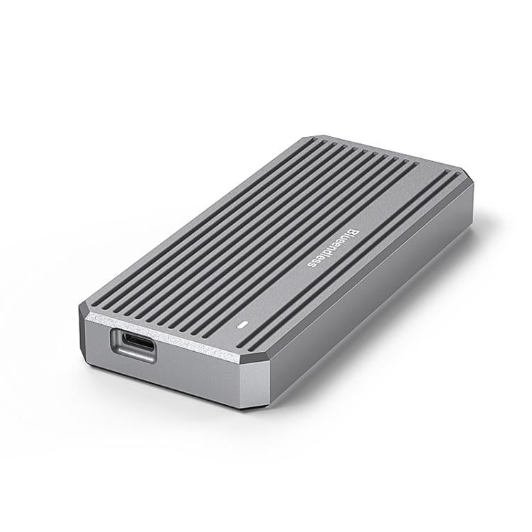 Blueendless M.2 Nvme SSD Box 40Gbps Hard Drive Reader, USB4 Box, USB4 Box with RGB Lights + Fan