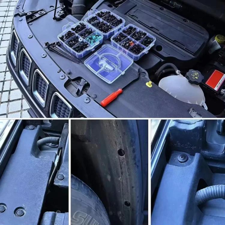 Car Retainer Clips Fasteners Remover Kit Automotive Clips Set, 680pcs /Set