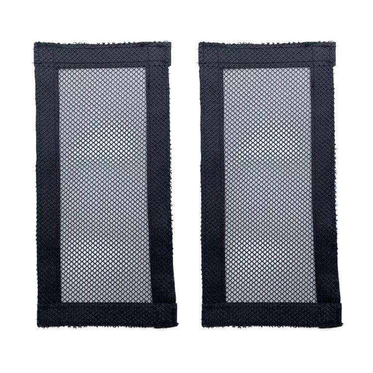 2pcs / Set For Tesla Model 3 Car Seat Under Vent Dust Proof Mesh, 120 x 250mm