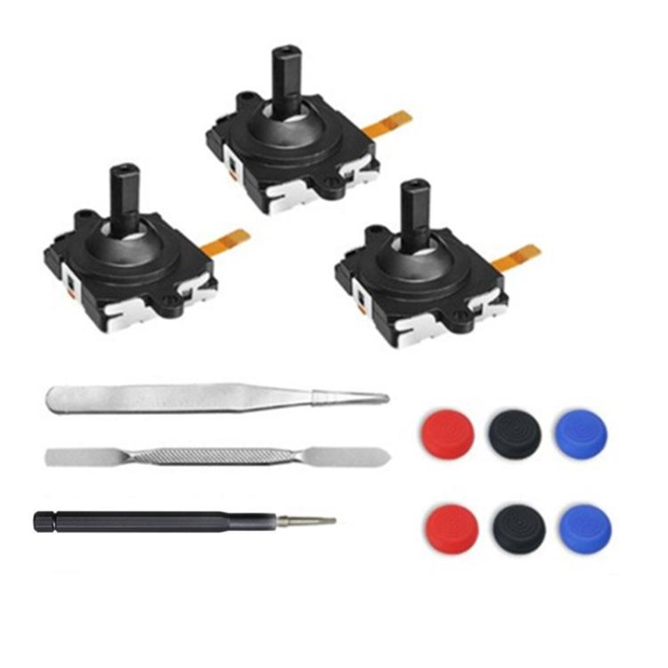 For Meta Quest 2 Repair Tool Set Handle Joystick Replacement Parts, 5 In 1, 14 In 1 C Type, 13 In 1, 14 In 1 B Type, 12 In 1, 10 In 1 A Type, 10 In 1 B Type, 14 In 1 4pcs Joystick Type
