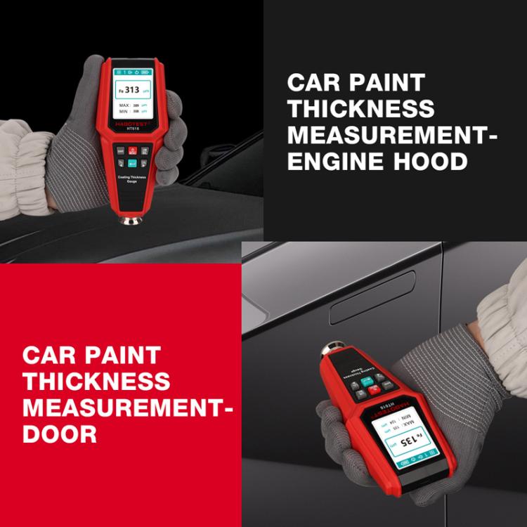 HABOTEST HT616 Car Paint Tester Paint Coating Thickness Gauge, HT616