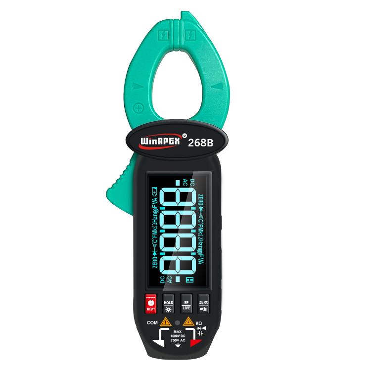 WINAPEX Clamp Meter High-precision AC / DC Voltage and Current Meter, 268B