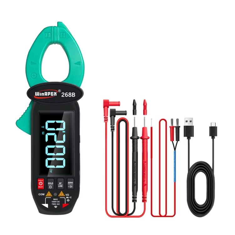 WINAPEX Clamp Meter High-precision AC / DC Voltage and Current Meter, 268B