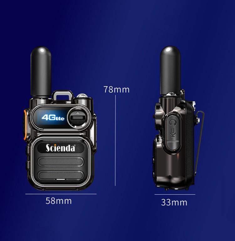 Scienda G388 Global-PTT 4G Two-way Wireless Walkie-talkie Portable Remote Communicator