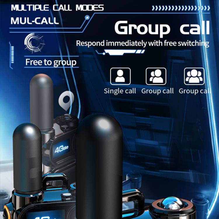 Scienda G388 Global-PTT 4G Two-way Wireless Walkie-talkie Portable Remote Communicator