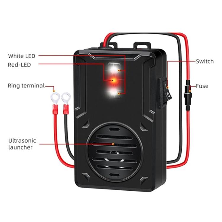 Ultrasonic Car Mouse Repeller Vehicle Rat Repeller