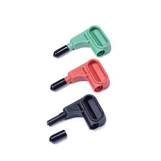 3pcs /Set 4mm Multimeter Solder-free Magnetic Suction Head Terminal, Red+Black+Green