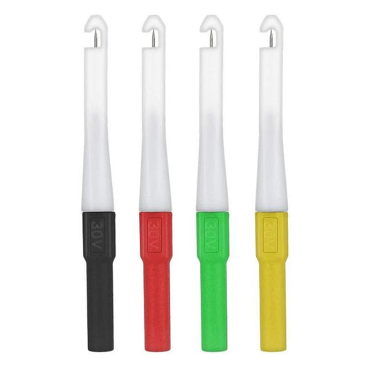 4pcs /Set 0.7mm Multimeter Non-Destructive Probe Electrical Auto Repair Test Probe