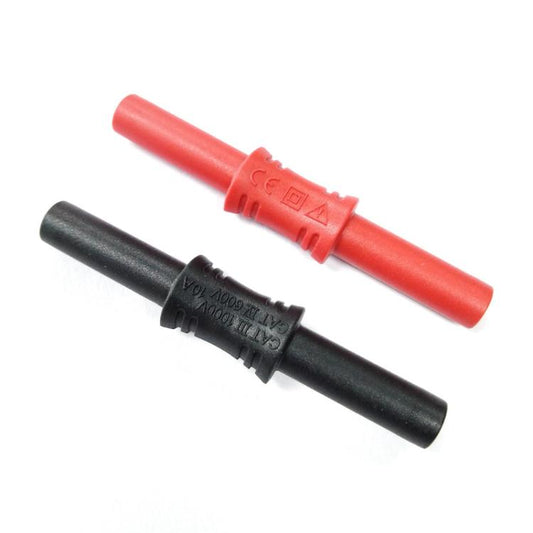 4mm Banana Adapter Multimeter Extension Cable Straight-through Connector