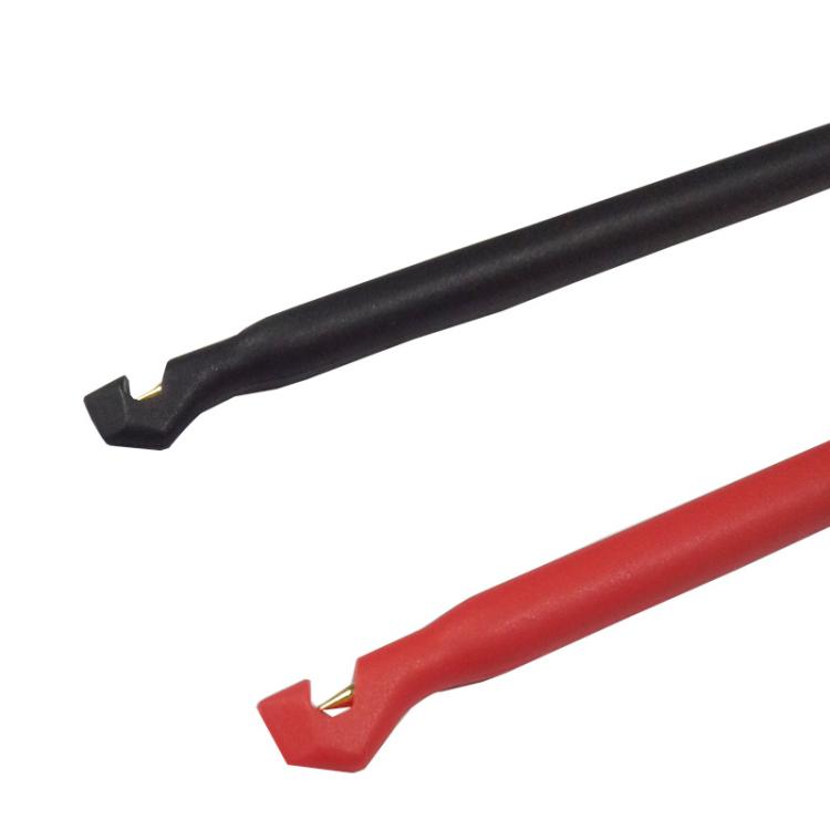 4mm Banana Jack Non-destructive Wire-free Steel Needle Auto Repair Line Detection Probe, 16.5cm, 19cm
