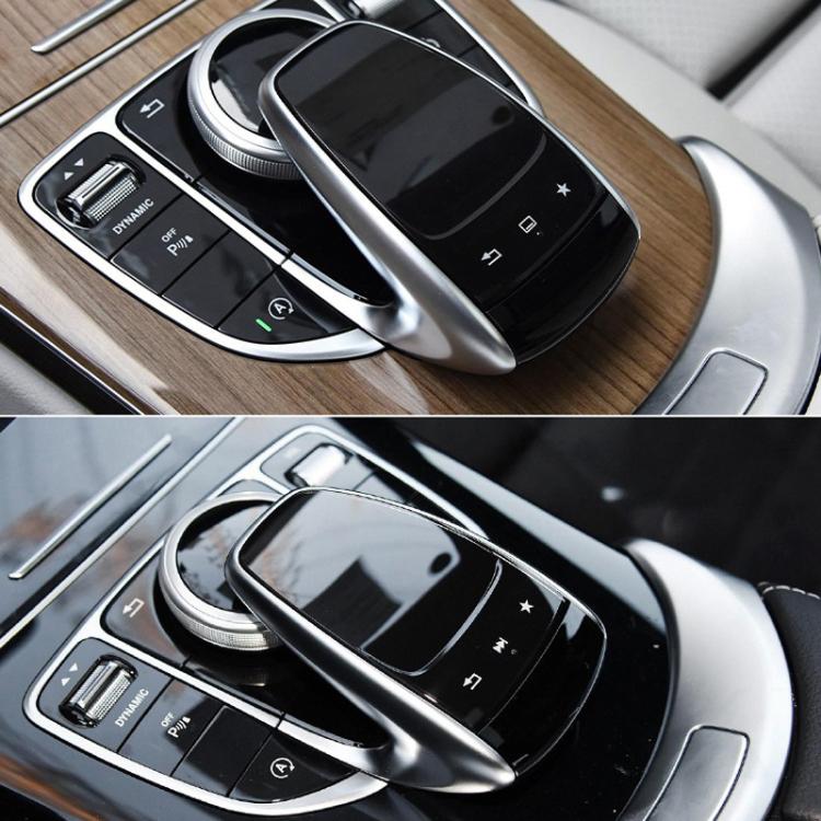 Cache de souris multimédia de voiture, accessoires de tableau d'écriture multifonction 2059008018 2139008109 2059009927, pour Mercedes-Benz C / GLC ancien modèle, pour Mercedes-Benz C / GLC nouveau modèle, pour Mercedes-Benz GLE / GLS ancien modèle