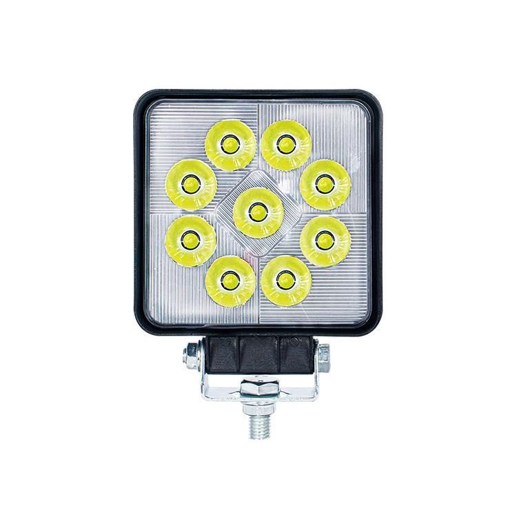 DC 12V-80V Forklift LED High Brightness Front Working Headlight, 4 Inches 9 Beads, 4 Inches 16 Beads