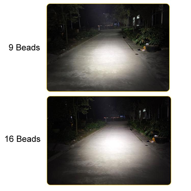 DC 12V-80V Forklift LED High Brightness Front Working Headlight, 4 Inches 9 Beads, 4 Inches 16 Beads