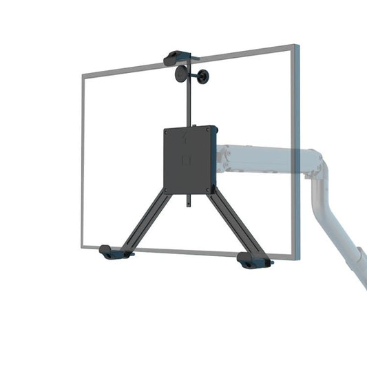 Holeless Monitor Mount for 17-32 Inch Screens Quick Installation and Removal Bracket, Adapter Black