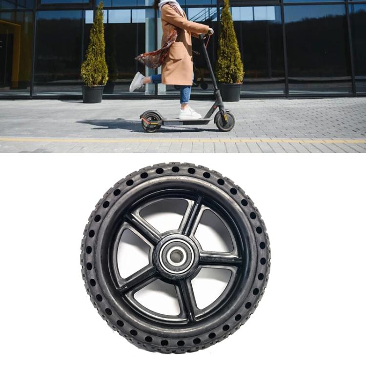 Accessoires de pneus modifiés pour trottinettes électriques / robots / véhicules de construction, 5 x 2 8mm, 5,5 x 2 8mm, 6 x 1,6 8mm, 6,5 pouces Nid d'abeille 10mm, 6,5 pouces Plein 10mm