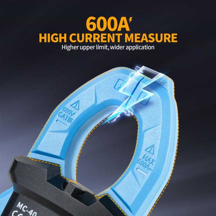 FNIRSI MC40 Intelligent Digital High Precision Clamp Multimeter, MC40