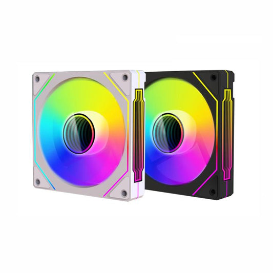 Ventilateur de boîtier d'ordinateur Prism 4RRO 12 cm ARGB Sync PWM silencieux