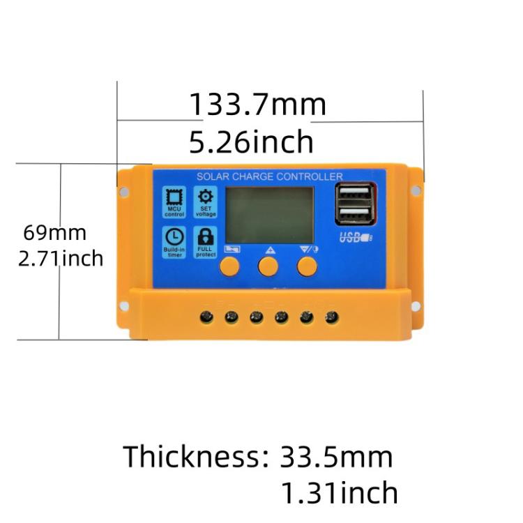 12V 24V 11.1V Solar Controller PV Solar Charge Controller