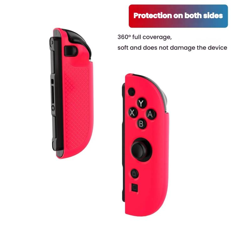 For Nintendo Switch 2 Joy-con Controller Silicone Case Protective Cover, Controller Case Black, Controller Case White, Controller Case Red, Controller Case Blue
