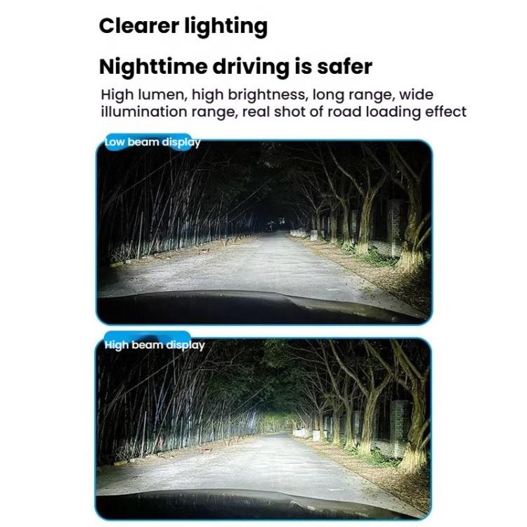 2pcs Mini 1:1 Direct Plug Car LED Headlight Bulb, H1, H3, H7, H11, 9005, 9006, H16, P13W, 9012