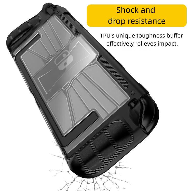 For Nintendo Switch 2 Game Console TPU + PC One-piece Case Shockproof Shell, TPU + PC One-piece Case Black, TPU + PC One-piece Case White