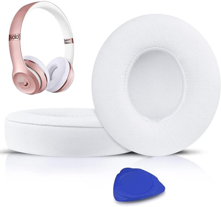 For Beats Solo3 / Solo2 Headphones Ear Pads Sponge Cover, Wireless Black, Wireless White, Wireless Red, Wired Black, Wired White, Wired Gray, Bluetooth Gel Ice Cool