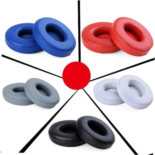 For Beats Solo3 / Solo2 Headphones Ear Pads Sponge Cover, Wireless Black, Wireless White, Wireless Red, Wired Black, Wired White, Wired Gray, Bluetooth Gel Ice Cool