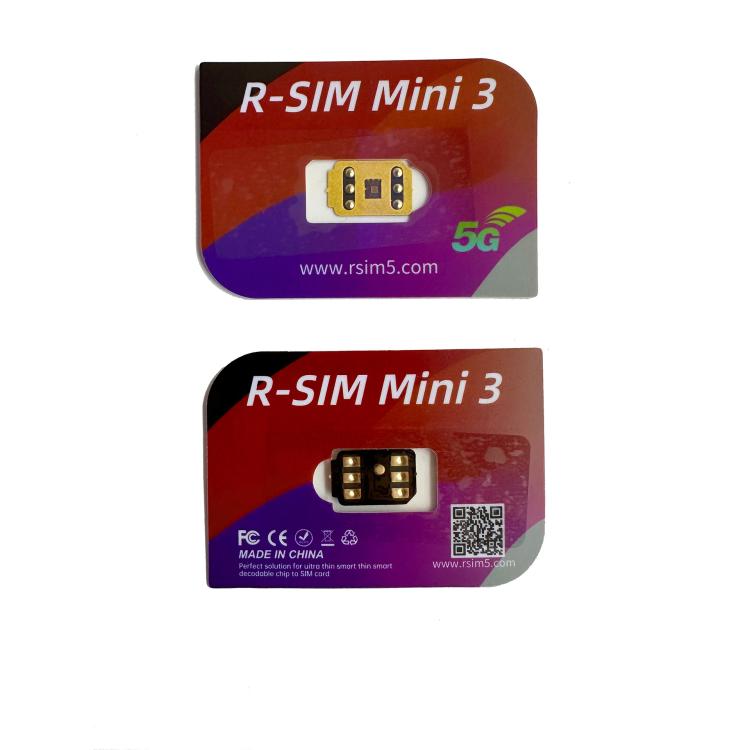 R-SIM Mini 3 SIM Unlock Chip For iPhone 13-16 Dual SIM Models