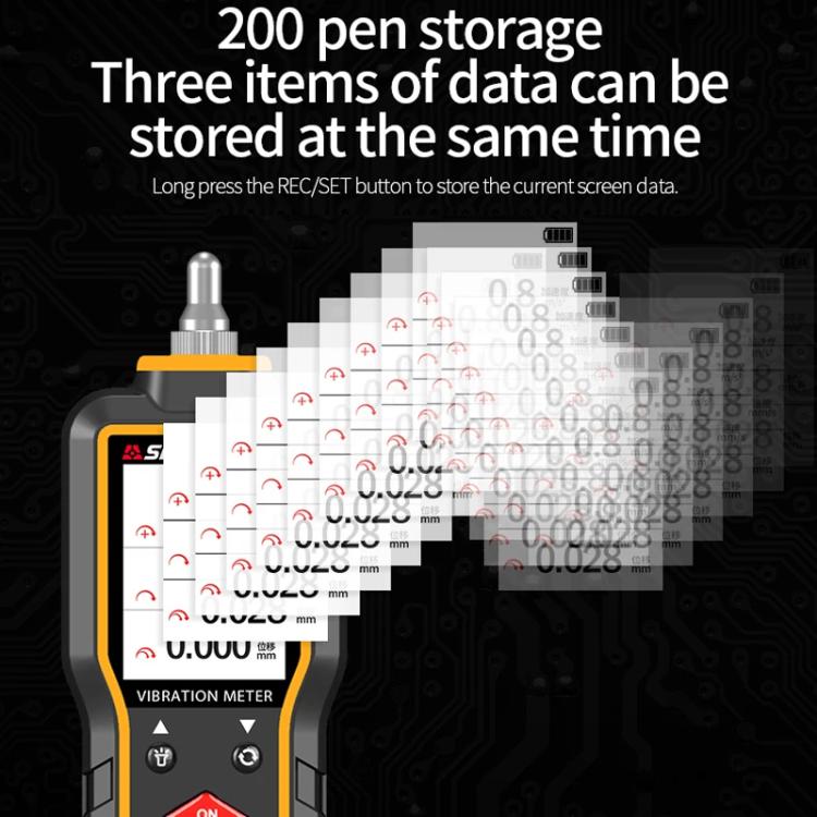 Digital Vibrometer Motor Fault Vibration Detector Vibration Pen, SW-65A