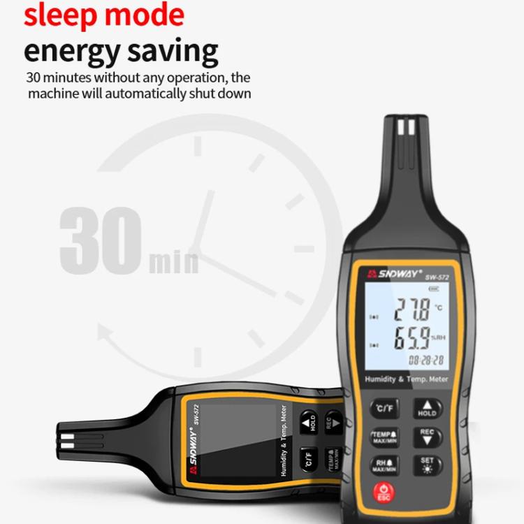 Handheld Digital Temperature Humidity Meter High Sensitivity Temperature Humidity Meter, SW-572