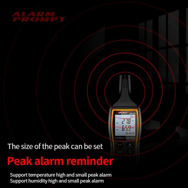 Handheld Digital Temperature Humidity Meter High Sensitivity Temperature Humidity Meter, SW-572