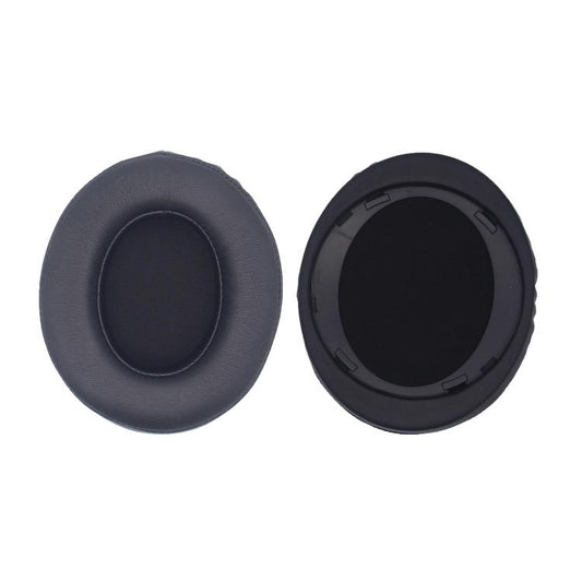 For Philips SHP9500 1pair Headphones Sponge Cover Earmuffs, Black Leather, Black Flannel, Gray Cotton Linen, Black Ice Gel