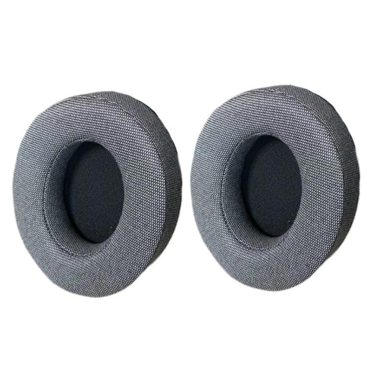 For Philips SHP9500 1pair Headphones Sponge Cover Earmuffs, Black Leather, Black Flannel, Gray Cotton Linen, Black Ice Gel
