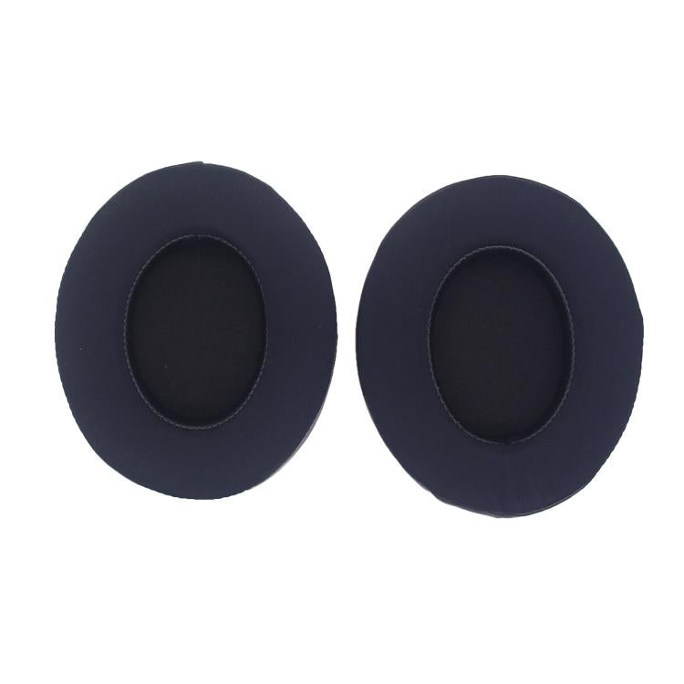For Philips SHP9500 1pair Headphones Sponge Cover Earmuffs, Black Leather, Black Flannel, Gray Cotton Linen, Black Ice Gel