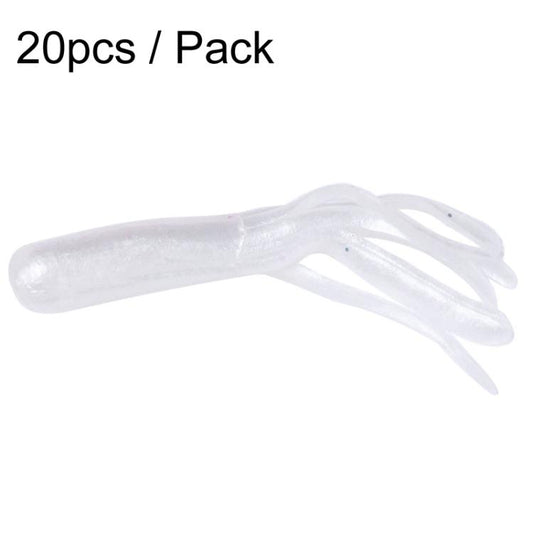 4.8cm 20pcs / Pack HENGJIA SO192 Vegetable-Head Tube Lure Fishing Simulation Soft Fake Bait, 1#, 2#, 3#, 4#, 5#, 6#, 13#, 14#, 15#, 16#