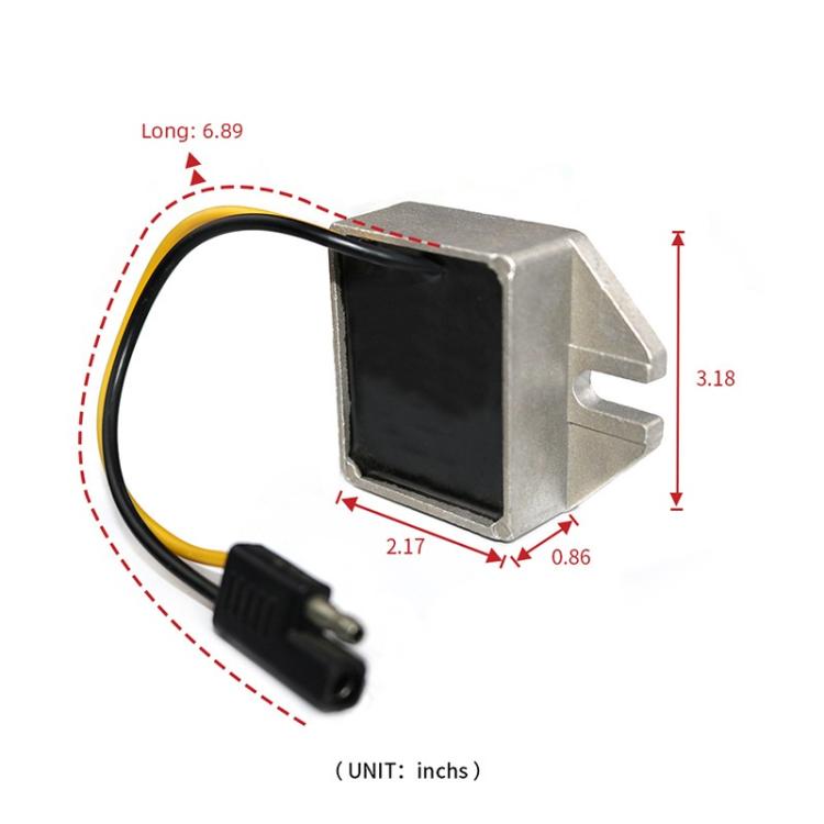 For Polaris Motorcycle Rectifier 2203873 4060123 4010793 4010301, T107