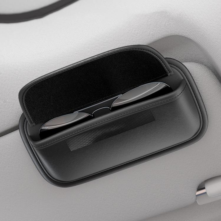 Car Glasses Clip Auto Sun Visor Storage and Fixed Inner Decoration