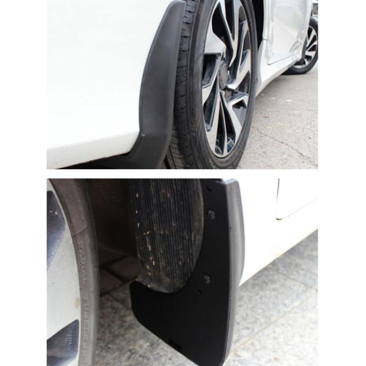 For 2006-2012 Toyota RAV4 2.0L Car Tire Soft Rubber Mudguard, For Toyota RAV4 2006-2012