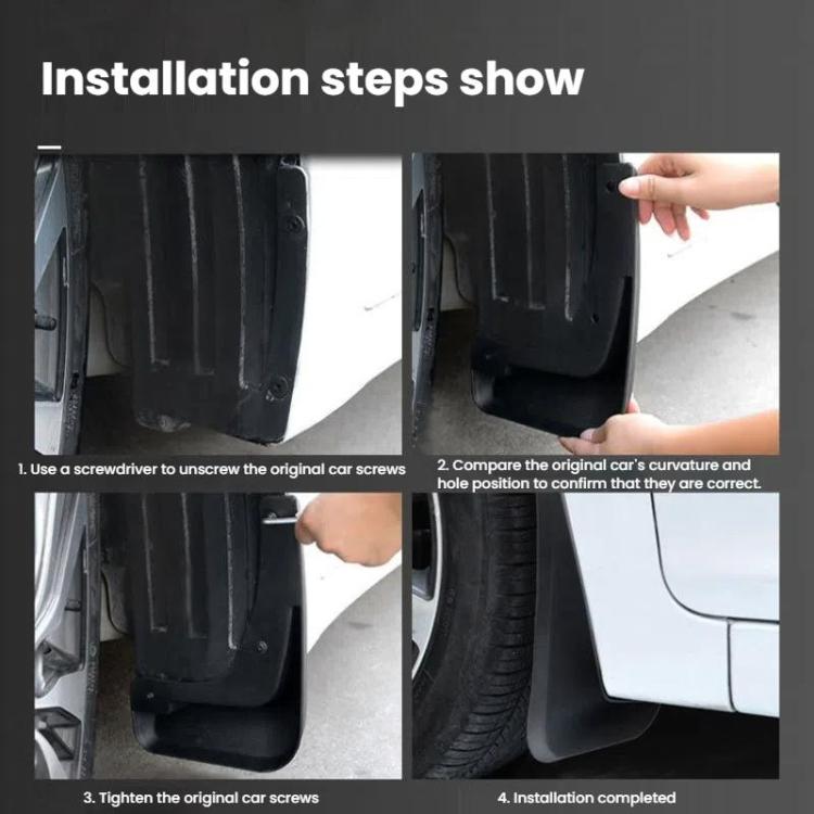 Car Tire Soft Rubber Mudguard For BMW, MINI Countryman Cooper F60 2017, MINI Countryman Cooper R60 2010-2016, MINI Clubman R55/R56 2007-2021, MINI Clubman 2022