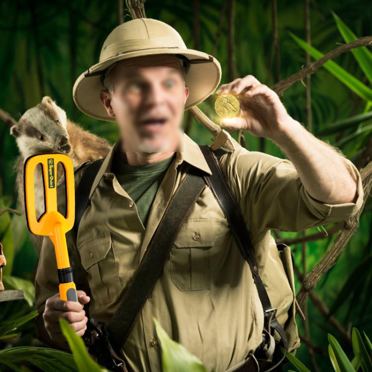 Goint IP960 Handheld 3 In 1 Metal Detector Outdoor Treasure Hunting Pulse Waterproof Rechargeable Gold Detector, IP960
