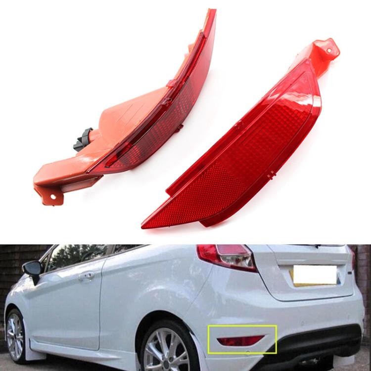 For Ford Fiesta 2009-2015 Hatchback Rear Bumper Fog Lights Tail Lamp Reflector OE 8A6115500AB