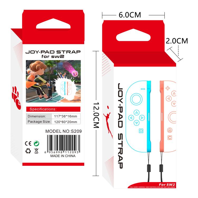 For Nintendo Switch 2 Joy-Con Controllers Slide Rail Wrist Strap Adjustable Secure Grip