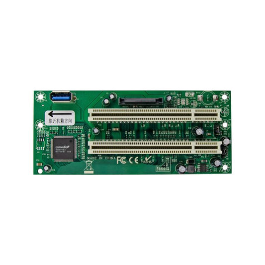 SUNWEIT ST46 PCIe X1 To 2-PCI Card Slot ASM1083 Bridge Card No Drive Plug and Play