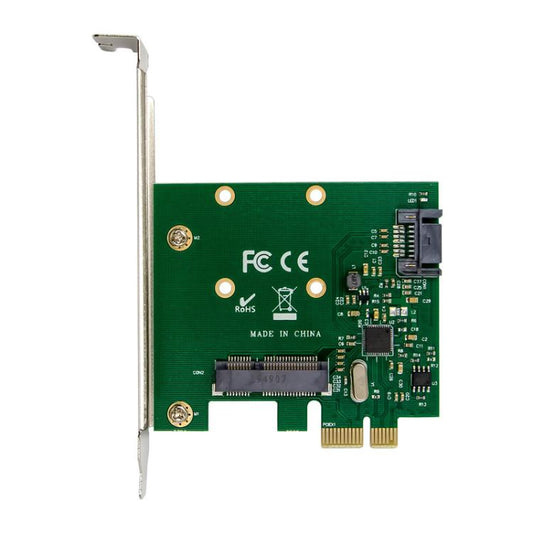 SUNWEIT ST58 PCIe X1 ASM1061 Single Port MSATA 6Gbps SSD Disk Storage Expansion Card, ST58