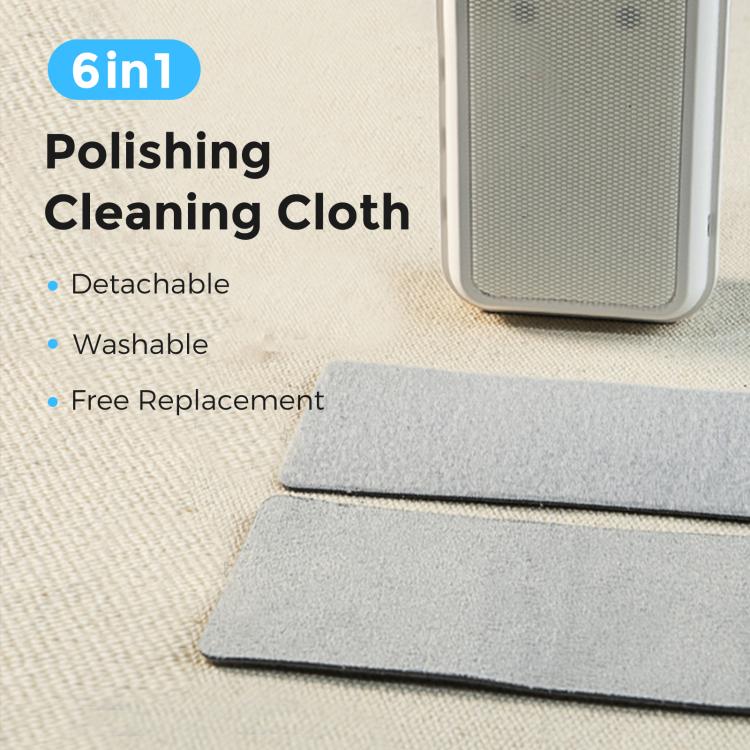 AhaStyle WG93 6 In 1 Earphone Phone Keyboard Multi-Functional Cleaning Tools, WG93