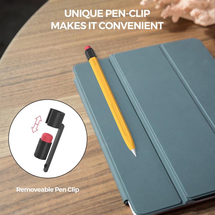 AhaStyle PT180-K Stylus Retro Anti-slip Protection Case, For Apple Pencil USB-C, For Apple Pencil 1, For Apple Pencil 2