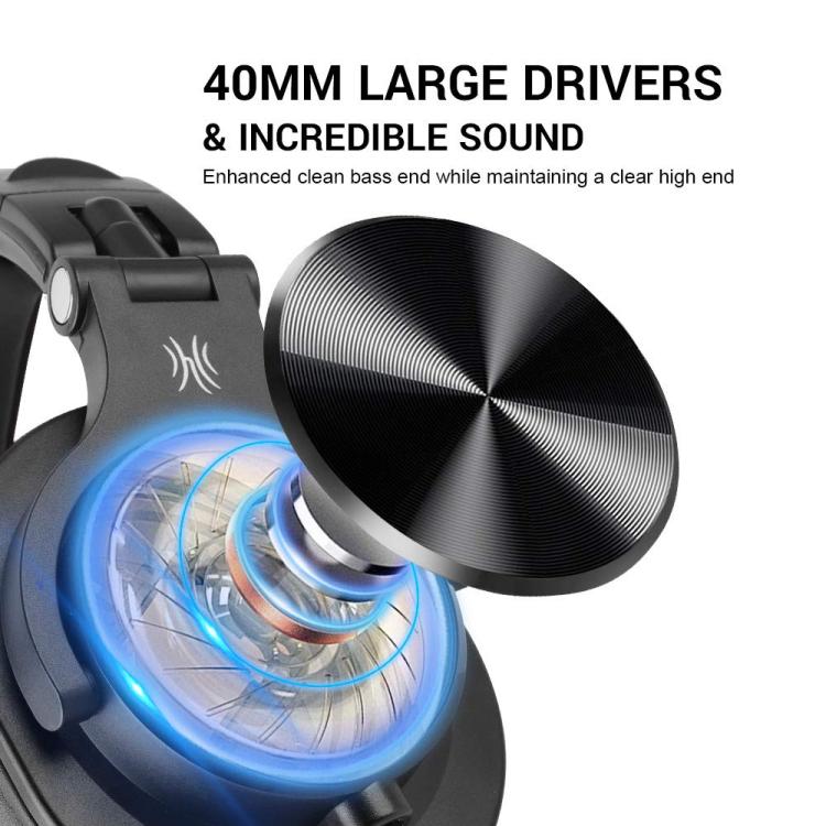 OneOdio A71M Headset Wired DJ Disc Monitor Headphones With Mic Computer Headphone